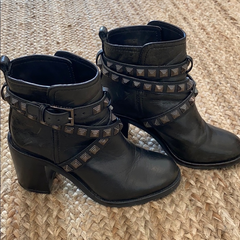 Tory Burch biker boots